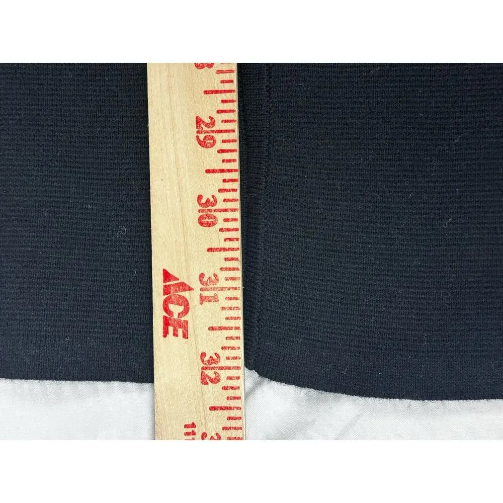 J. Crew Juliette Collarless Sweater Blazer Women XXS Black Career Office Capsule